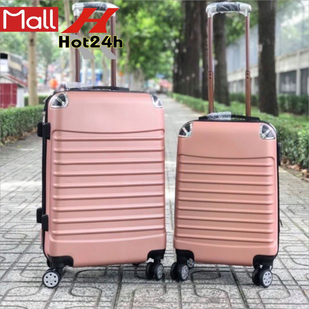 Vali kéo cao cấp, chống sốc, chống va đập, ABS+PC size 20, size 24 ,hàng chuẩn VIỆT NAM, C155