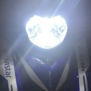 Đèn Led Đuôi Công Chân H4 Siêu Sáng Xe Máy