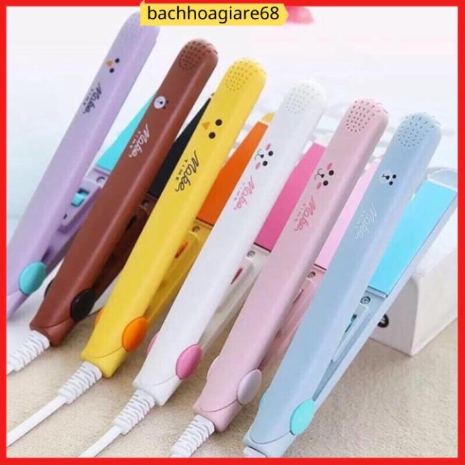 Máy ép ,uốn ,duỗi tóc mini nhỏ gọn tiện lợi sẵn hàng