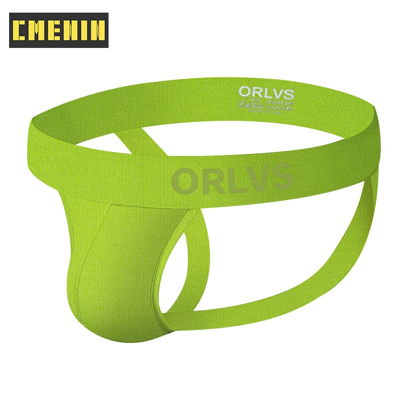 Set 1 Quần Lót Nam Cotton Mềm Mại Thoáng Khí Gợi Cảm Có Dây Đeo Và Dây G Cho Nam ORLVS OR6208
