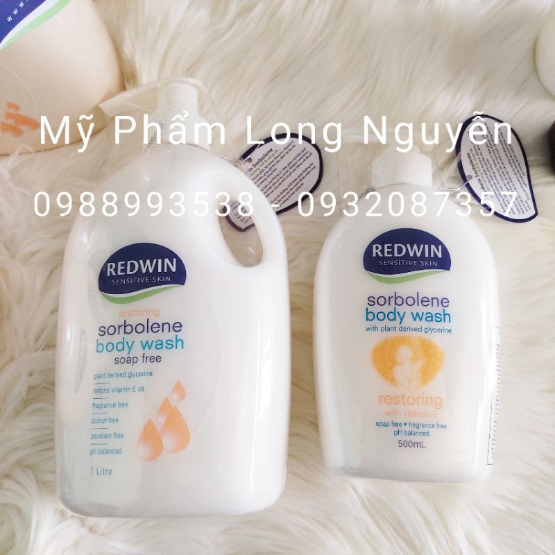 SỮA TẮM REDWIN SORBOLENE BODY WASH 1 LÍT