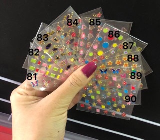 Sticker dán móng nhỏ