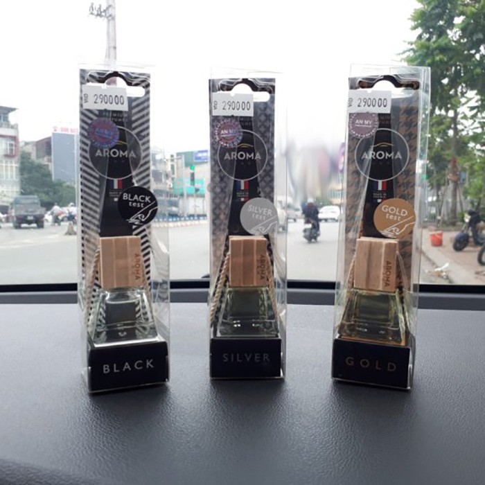 Tinh Dầu Ô Tô Cao Cấp Aroma Car Prestige Wood 7ml Treo Gương Chiếu Hậu (Hàng Chính Hãng - Nhập Khẩu CHÂU ÂU)