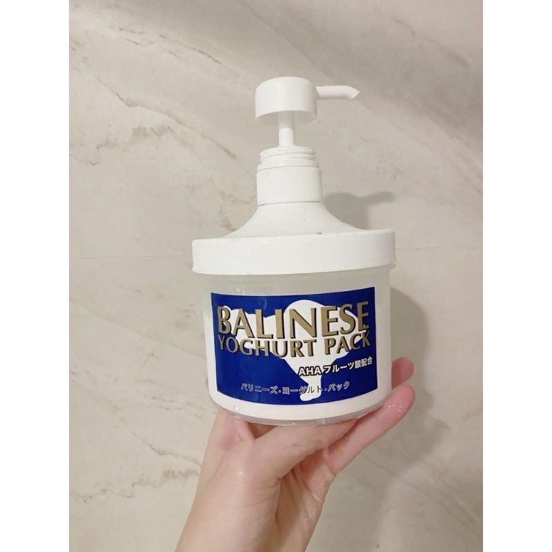 Ủ TRẮNG SỮA CHUA COLLAGEN BALINESE NHẬT SIÊU TRẮNG