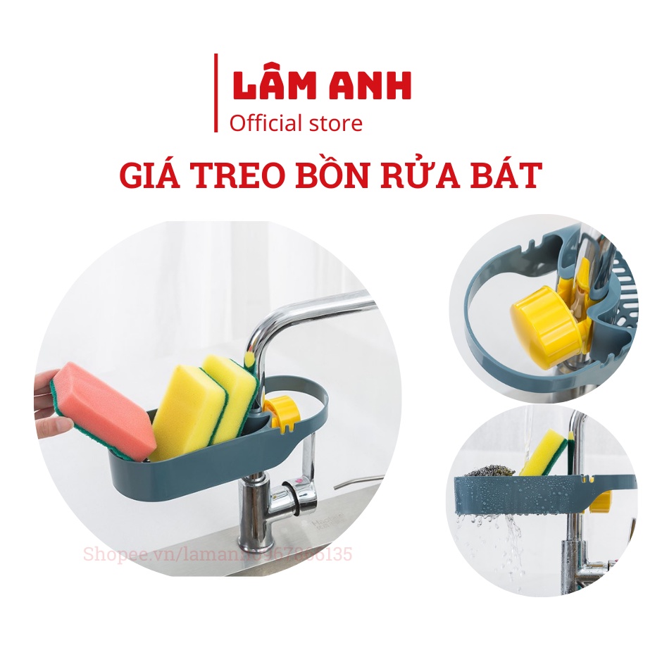 Kệ Để Đồ Rửa Chén - Giá Để Đồ Rửa Bát Đa Năng Bằng Nhựa Có Lỗ Thoát Nước Tiện Dụng