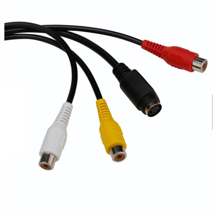 Cáp chuyển VGA sang S-Video 3-RCA AV TV cho PC / Laptop