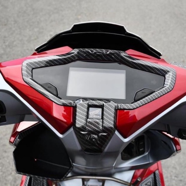 Ốp Trang Trí Xe Airblade 125~160cc Mới Đời 2023 Carbon