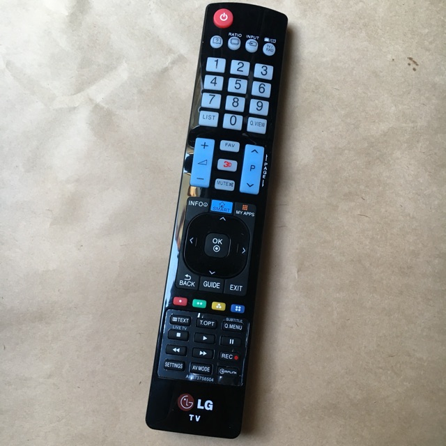 REMOTE ĐIỀU KHIỂN TIVI LG SMART XỊN (ĐEN-DÀI)