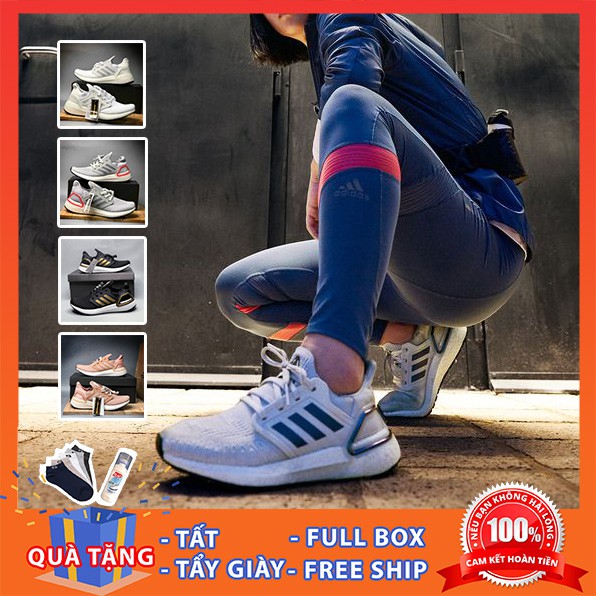 Giày thể thao tập GYM, chạy bộ nam nữ - Giày Ultra Boost 20 chuẩn phom, đế boost siêu êm, phản lực tốt, thời trang