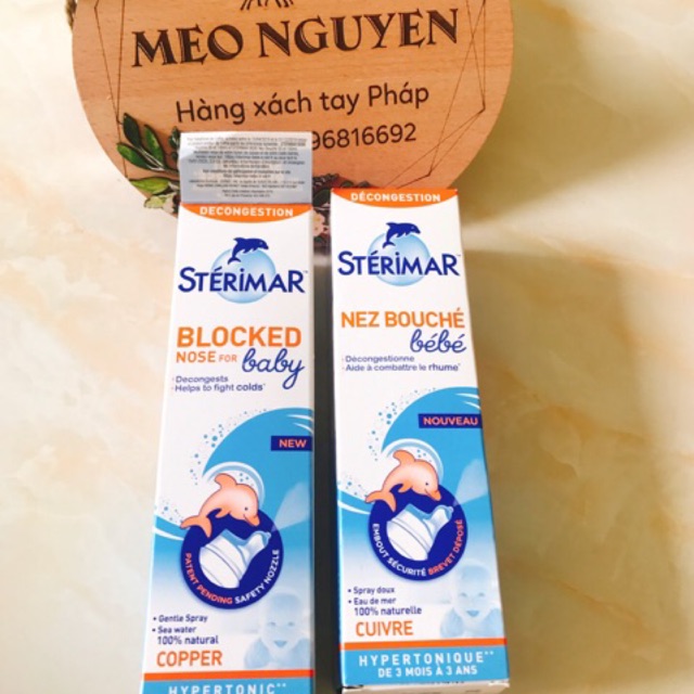 Xịt mũi cá heo pháp