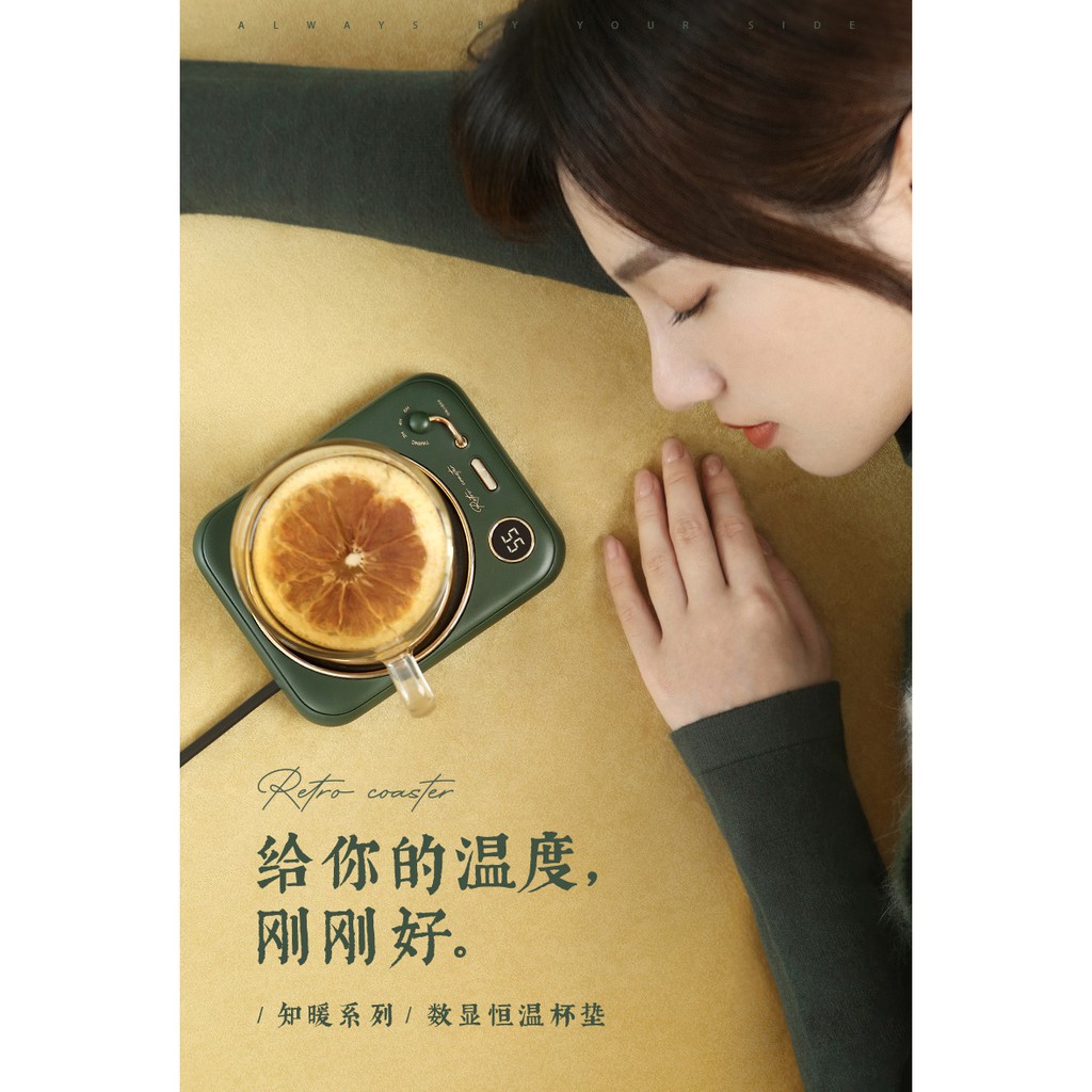Máy hâm nóng , đế hâm nóng đồ uống thông minh cao cấp