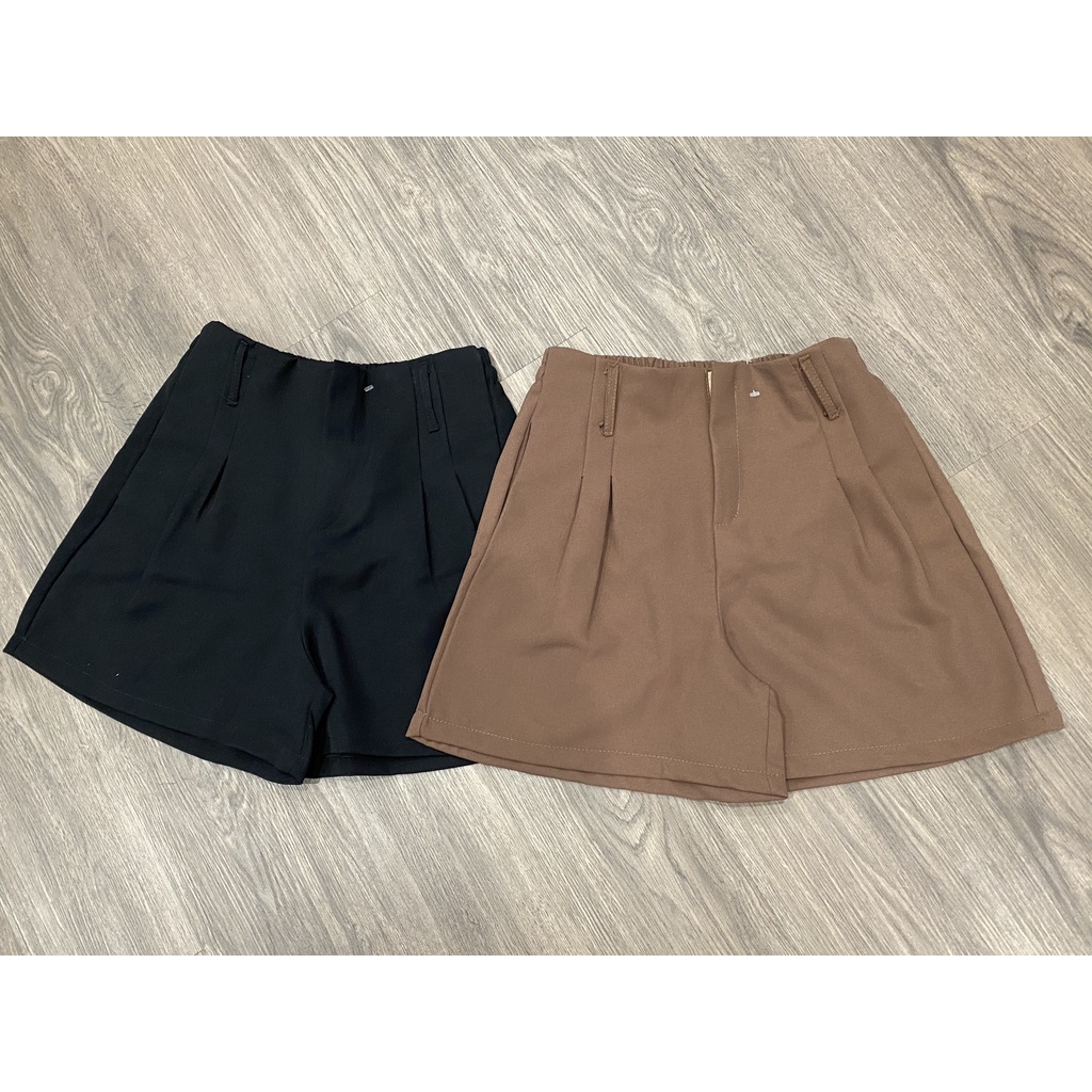 Quần short nữ chun lưng khóa giữa - Mã 808
