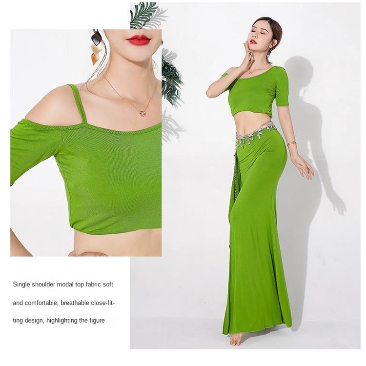 Bộ Trang Phục Múa Bụng Dáng Dài Quyến Rũ Cho Người Mới Bắt Đầu