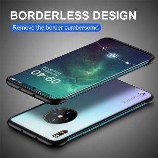 Huawei Mate 30 Pro Case Frameless Transparent Ring Shockproof Cover