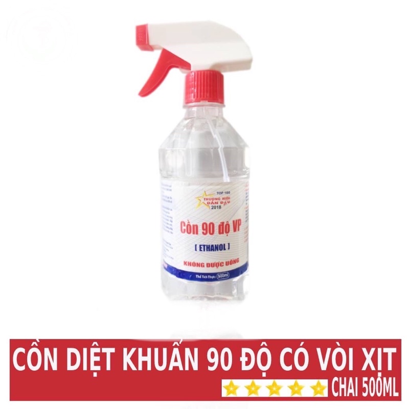 Cồn 70độ - 90độ Vĩnh Phúc ( Chai 500ml - 1000ml )