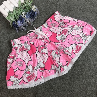 Quần sọt vải HelloKitty