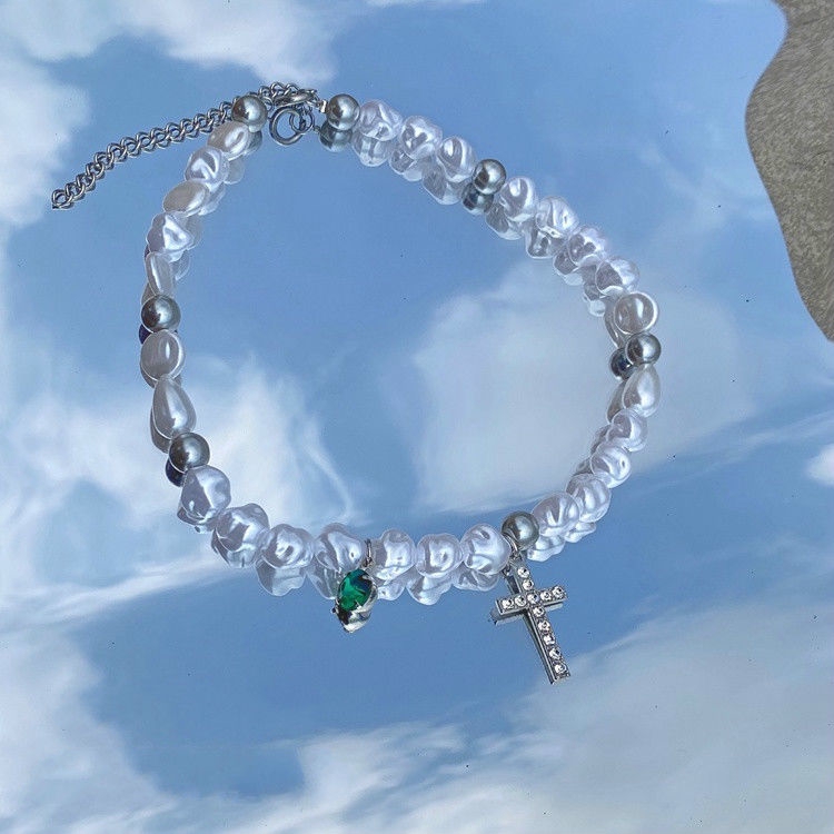 Dây Chuyền Đính Ngọc Trai Giả Thời Trang 22234