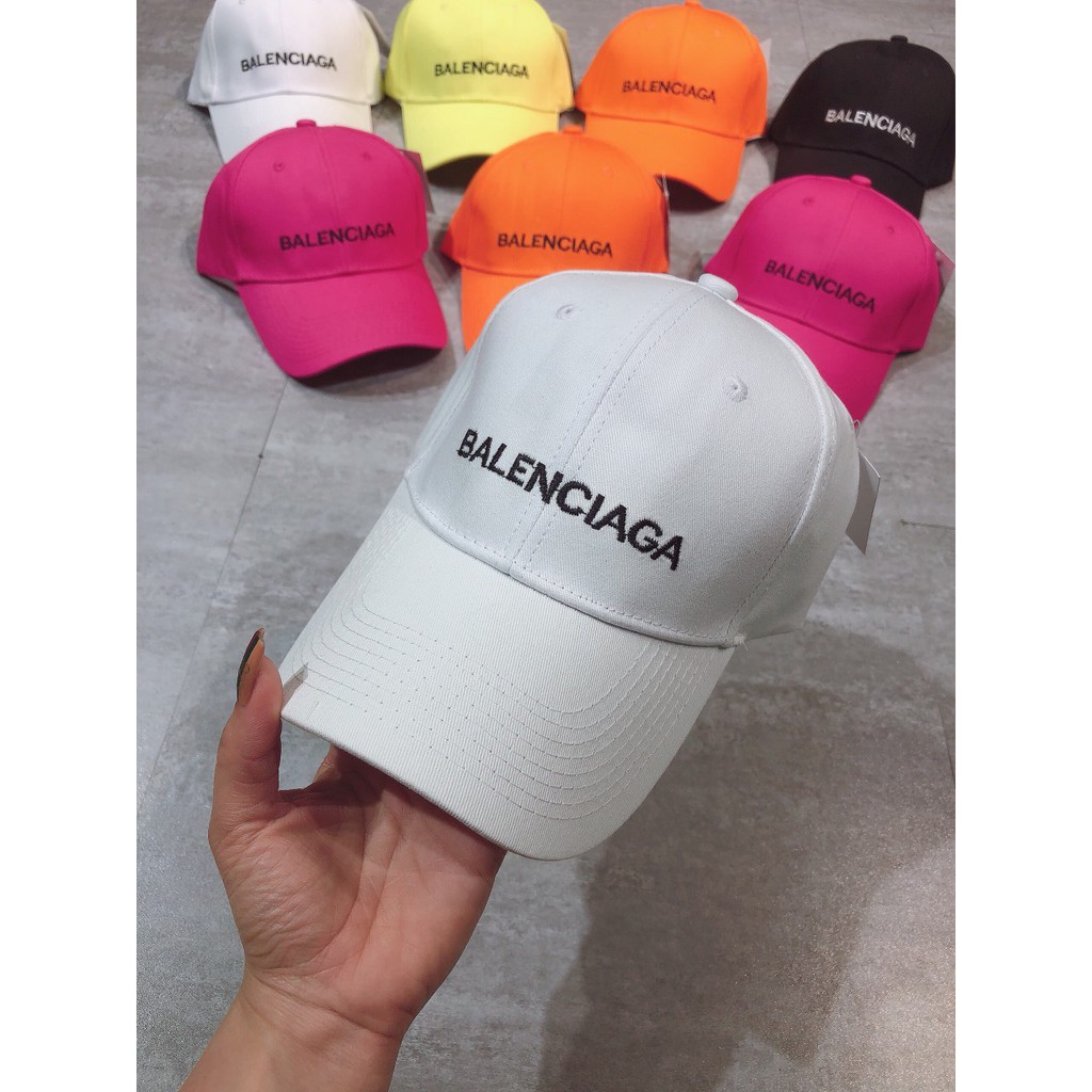 Nón kết mũ lưỡi trai nam nữ BALENCIA 100% contton freesize,unisex thời trang,trending
