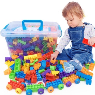 1 Bộ Đồ Chơi Xếp Hình Bằng Nhựa Phát Triển Trí Thông Minh Cho Bé 100/260/416 Mảnh