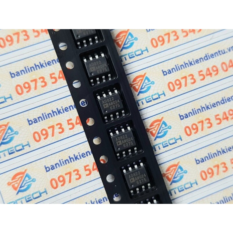 AD822A AD822 IC Op Amps khuếch đại thuật toán SOP-8