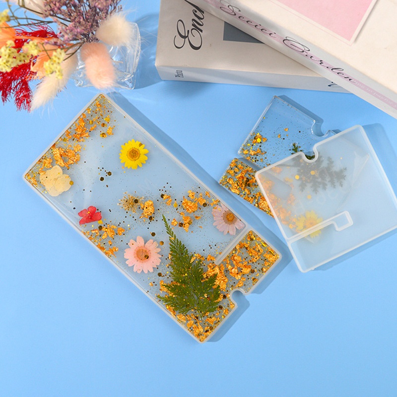 Set 2 Khuôn Silicon Làm Giá Đỡ Điện Thoại