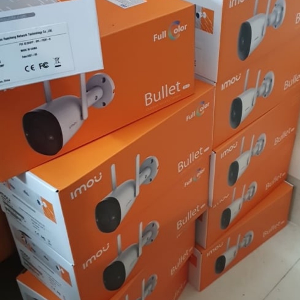 [Mã ELHAMS5 giảm 6% đơn 300K] Camera wifi IMOU ngoài trời chống nước quay đêm có màu F22FP 2.0MP full HD