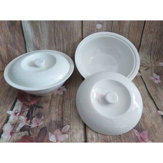Thố sứ có nắp 24cm