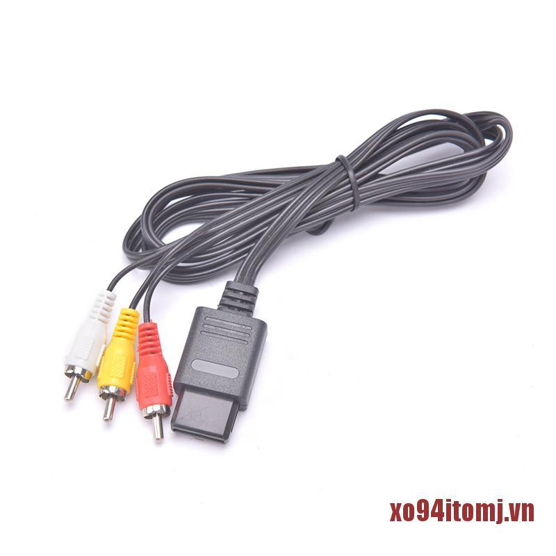 Dây Cáp Âm Thanh / Video Xmj N64 Snes 6ft Rca Tv Av Cho Máy Chơi Game | BigBuy360 - bigbuy360.vn