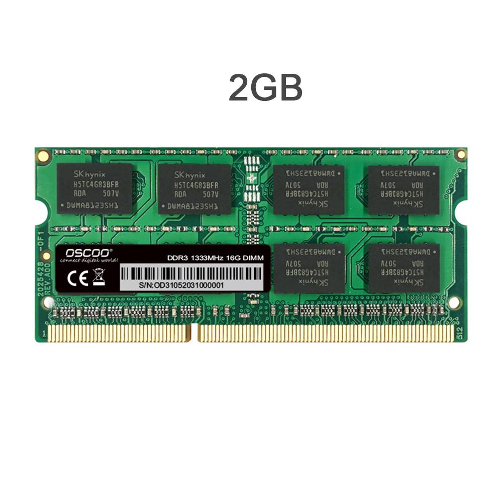 Bộ nhớ máy tính xách tay DDR3 8GB 4GB 2GB RAM 1333 1600 MHZ DDR3L 204pin Sodimm Máy tính xách tay RAM