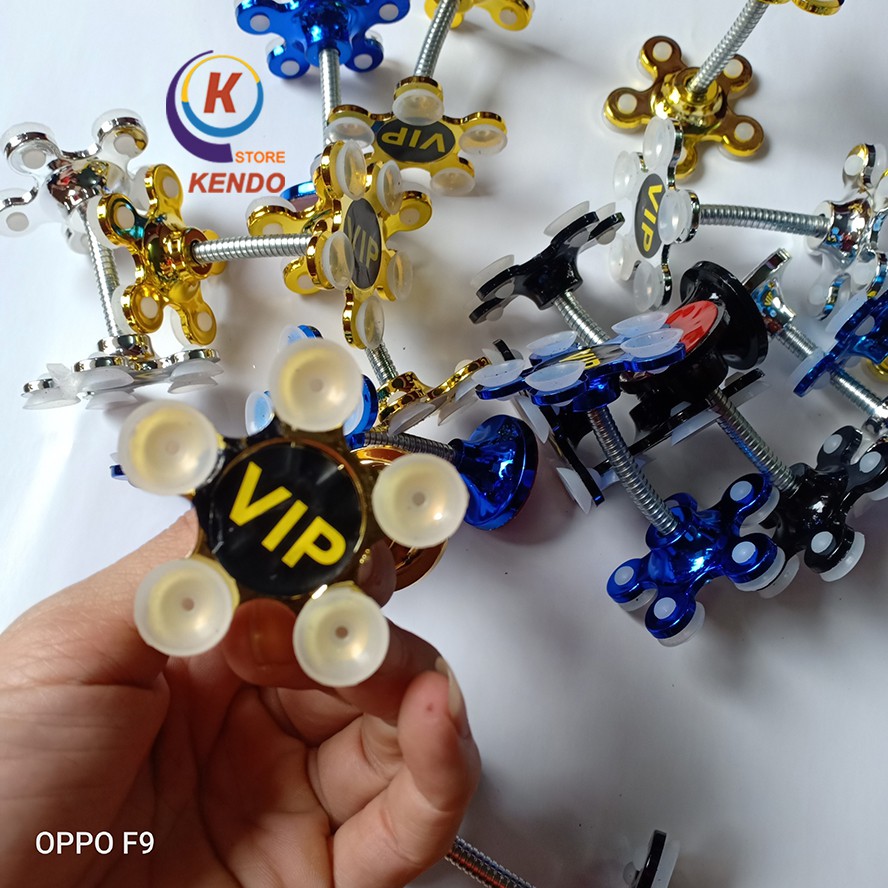 [Siêu Tiện Ích] Giá Đỡ Điện Thoại VIP Núm Cao Su Hình Bông Hoa 5 Cánh 2 Đầu- KendoStore | BigBuy360 - bigbuy360.vn