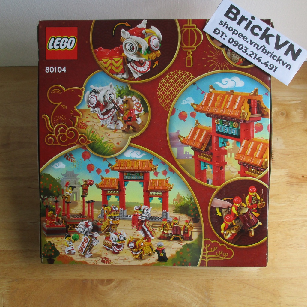 LEGO Tết 80104 Múa Lân Sư