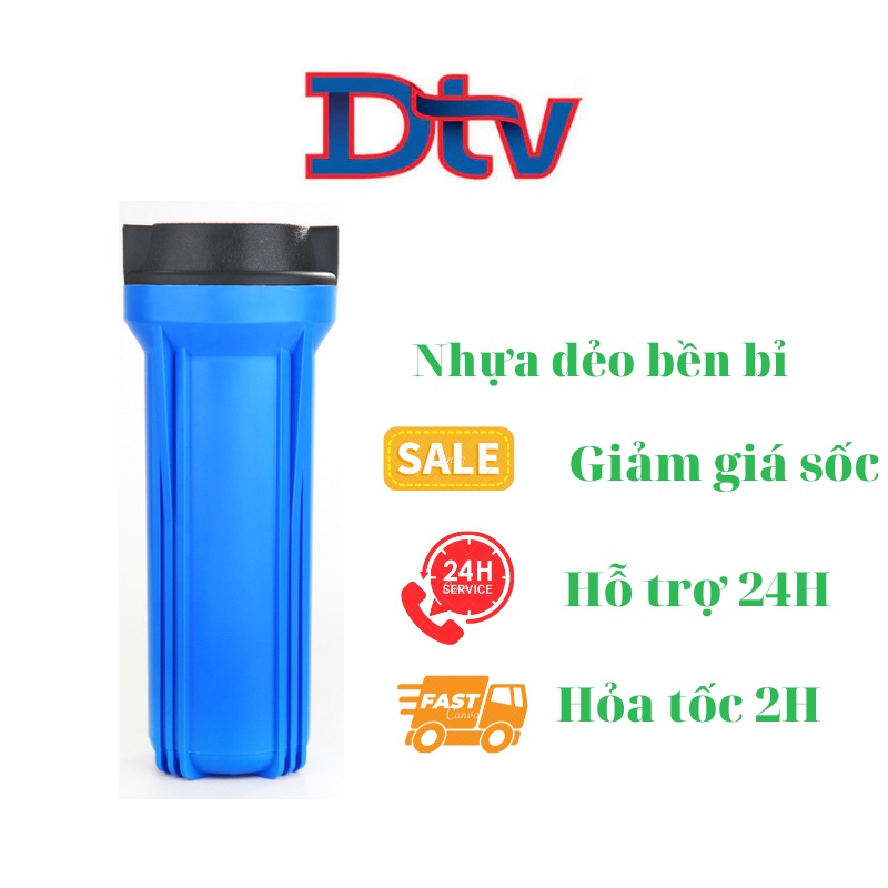 Cốc Lọc Nước Máy RO Ren 13 - Ren 21, Cốc Máy Lọc Nước Cút Nối 2 Đầu 13 Và Đầu 21 - DTV Shop