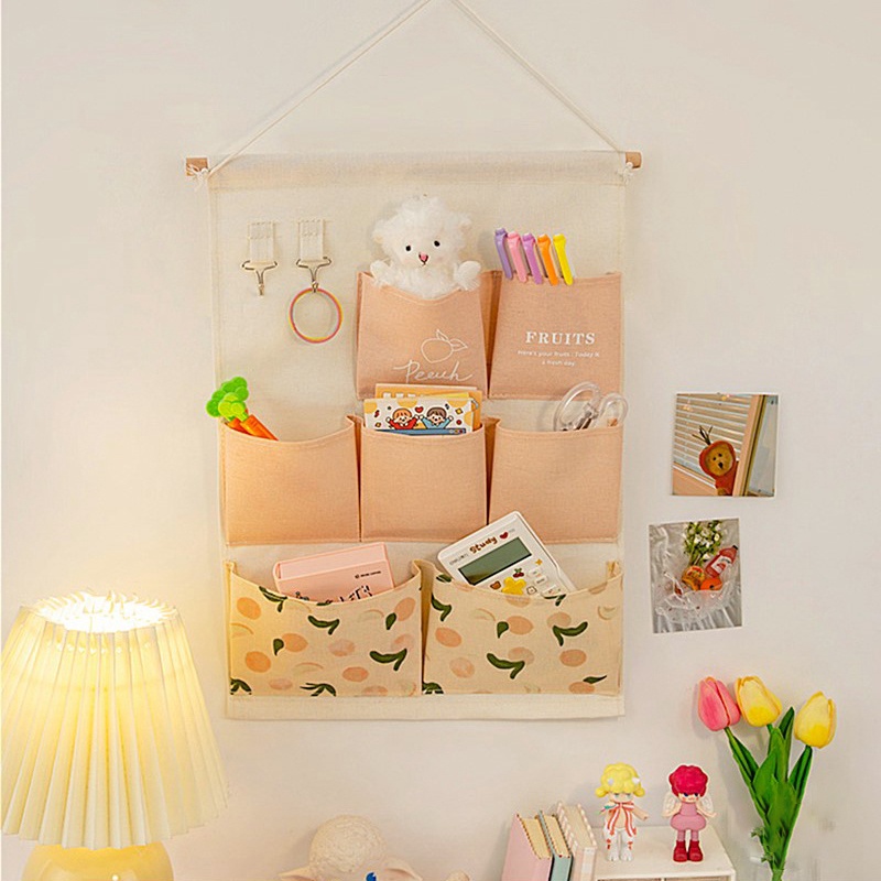 Túi Treo Tường Đựng Đồ Đa Năng Gồm 3/7 Ngăn