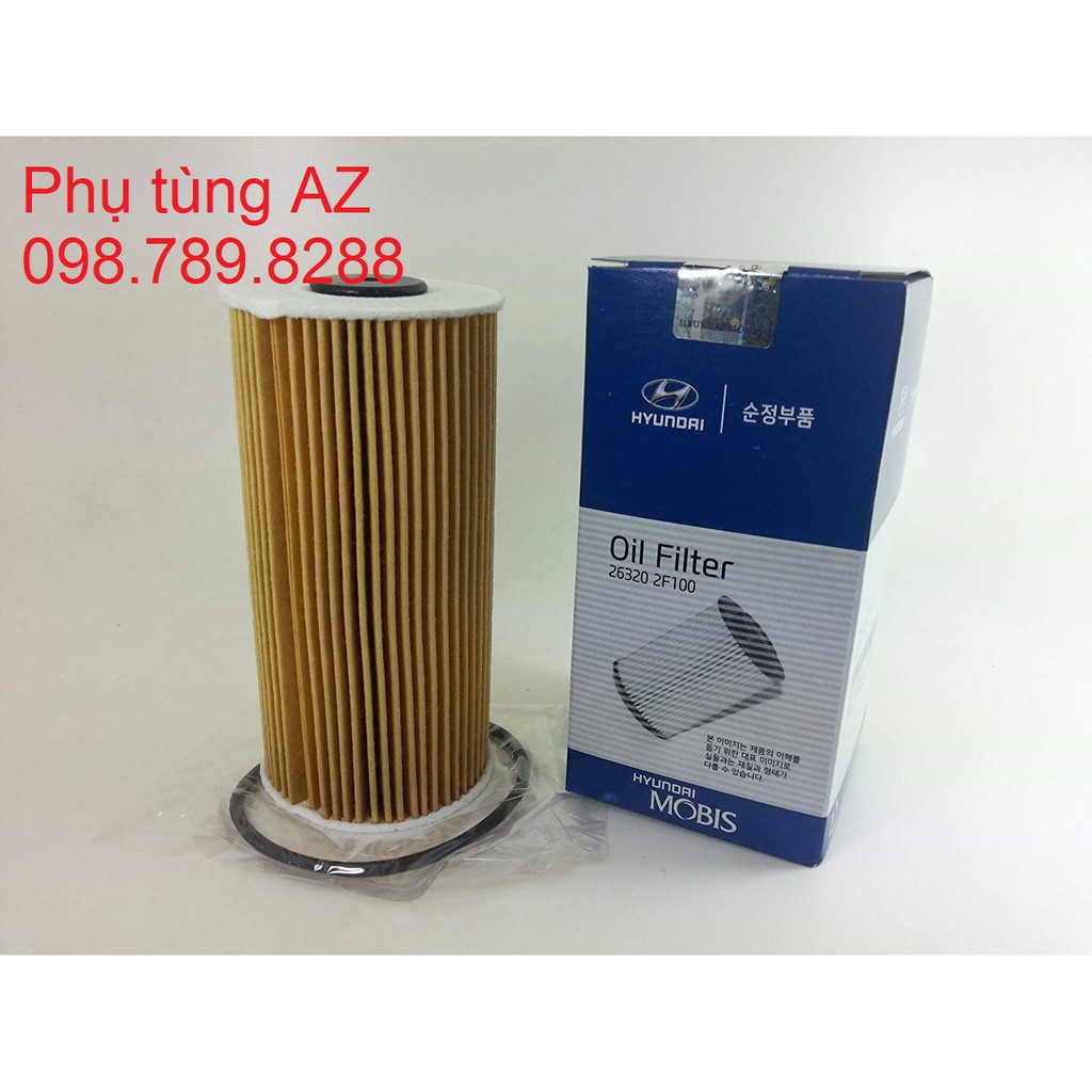 Lọc dầu SantaFe Diesel 263202F100
