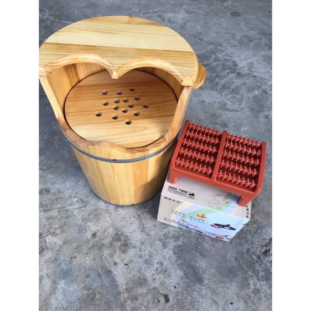 Chậu xông chân, phụ khoa 2in1