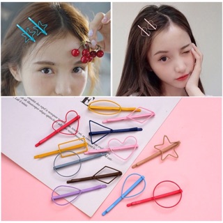 Kẹp tóc Hàn Quốc nhiều màu, giao màu ngẫu nhiên