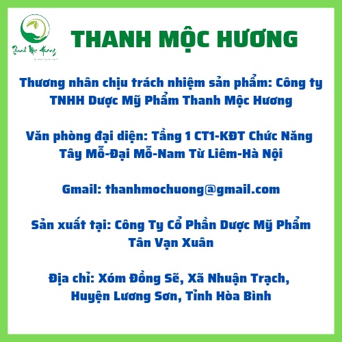 Dầu Xả tóc thảo mộc Thanh Mộc Hương 200g hoàn toàn làm từ thảo dược.