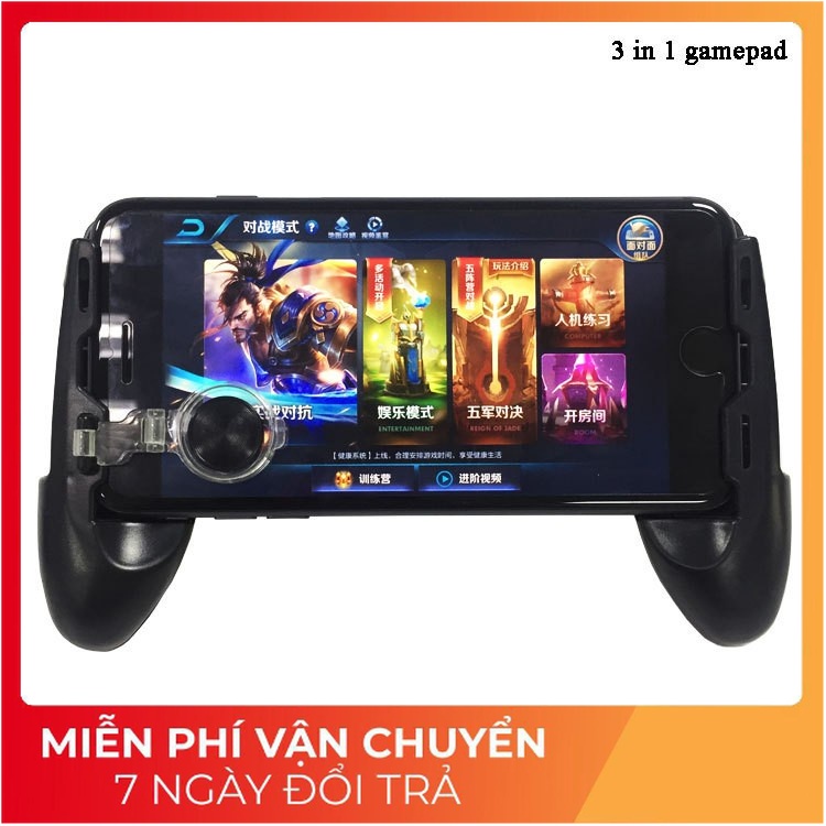 Tay cầm chơi game JL 01 có nút di chuyển Joystick chơi Liên Quân Mobile Pubg Ros Free Fire