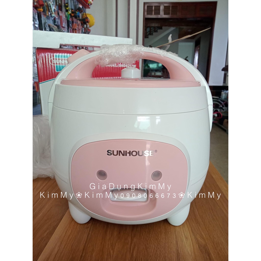 Nồi Cơm Điện SUNHOUSE Dung Tích 1.8 Lít  Tặng Kèm Giá Hấp - HÌNH SHOP CHỤP