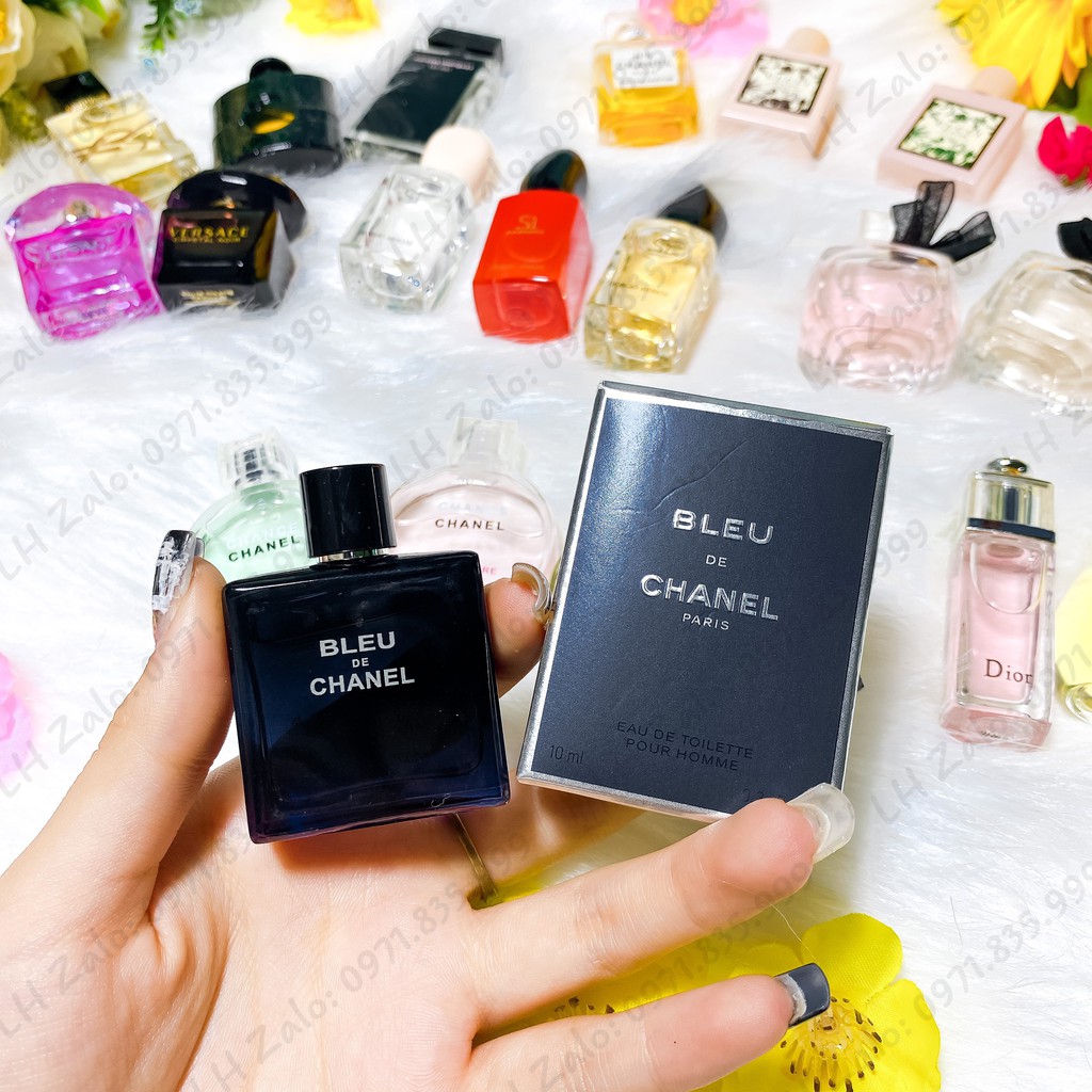 [ Mini Size ] Nước Hoa Chanel Bleu 10ml, Nước Hoa Nam Chính Hãng