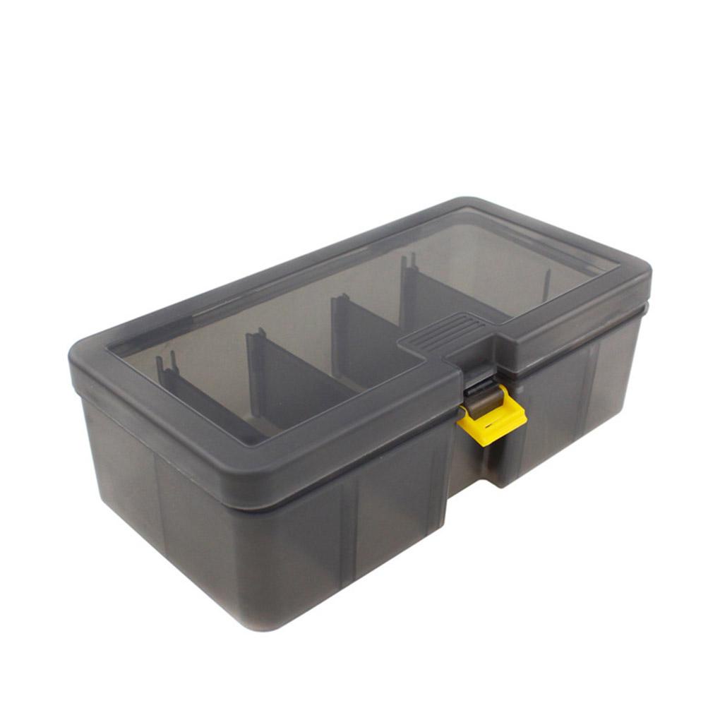 Hộp Đựng Mồi Câu Cá 2 Tầng Đa Năng Có Khóa Cài