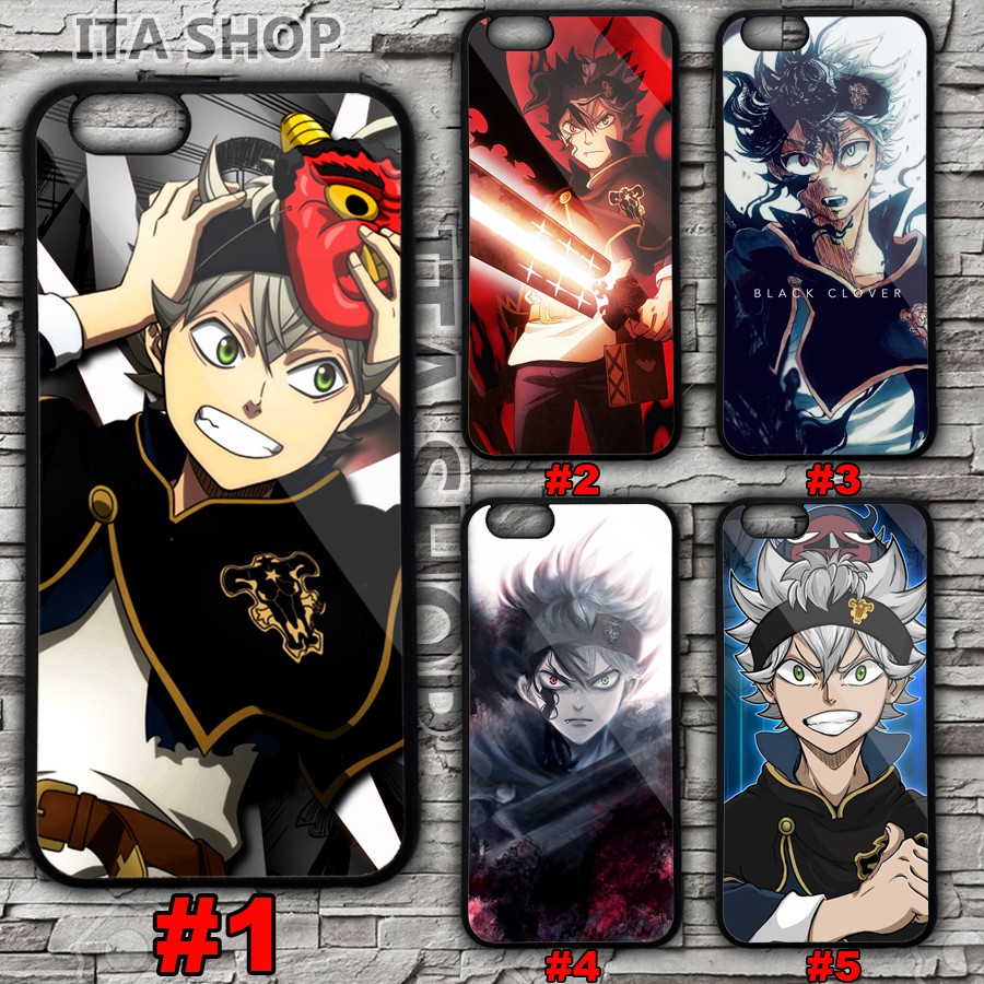 Ốp lưng điện thoại Black Clover - Ốp lưng Anime cho các máy ( Iphone, Oppo, Samsung, Vivo...) 3