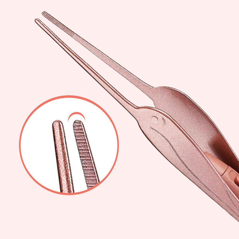 Dụng Cụ Lấy Ráy Tai Bằng Thép Không Gỉ Có Đèn Phát Sáng