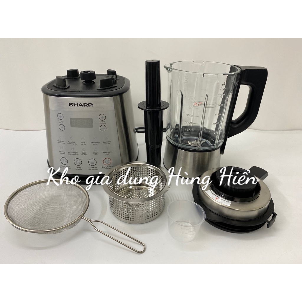 Máy làm sữa hạt SHARP KS-168 - Bảo Hành 12 Tháng- New 2022