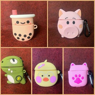 Vỏ Case Hình Thú – Vỏ Airpods 2 Hình Con Thu Siêu Đẹp