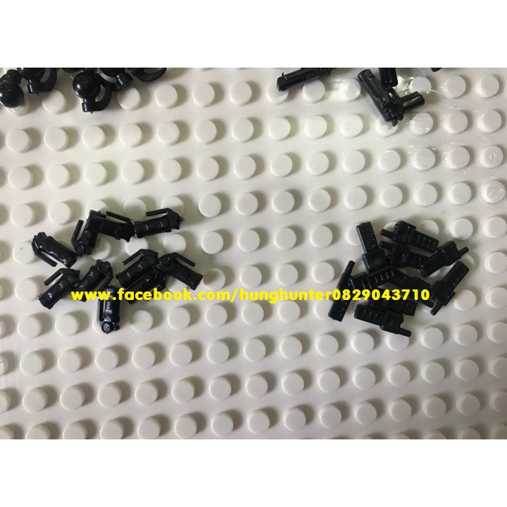 Phụ kiện Lego Army , SWAT , Military : vũ khí , công cụ hỗ trợ