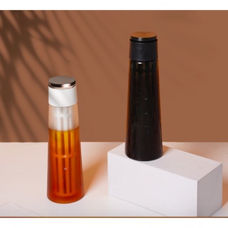 Bình pha cà phê lạnh Cold Brew Timemore Black 600ml | Kèm que vệ sinh và phễu nhựa đong