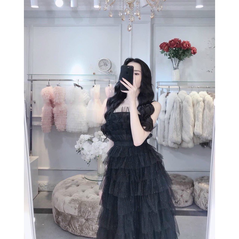 ĐẦM XOÈ TẦNG CÚP NGỰC