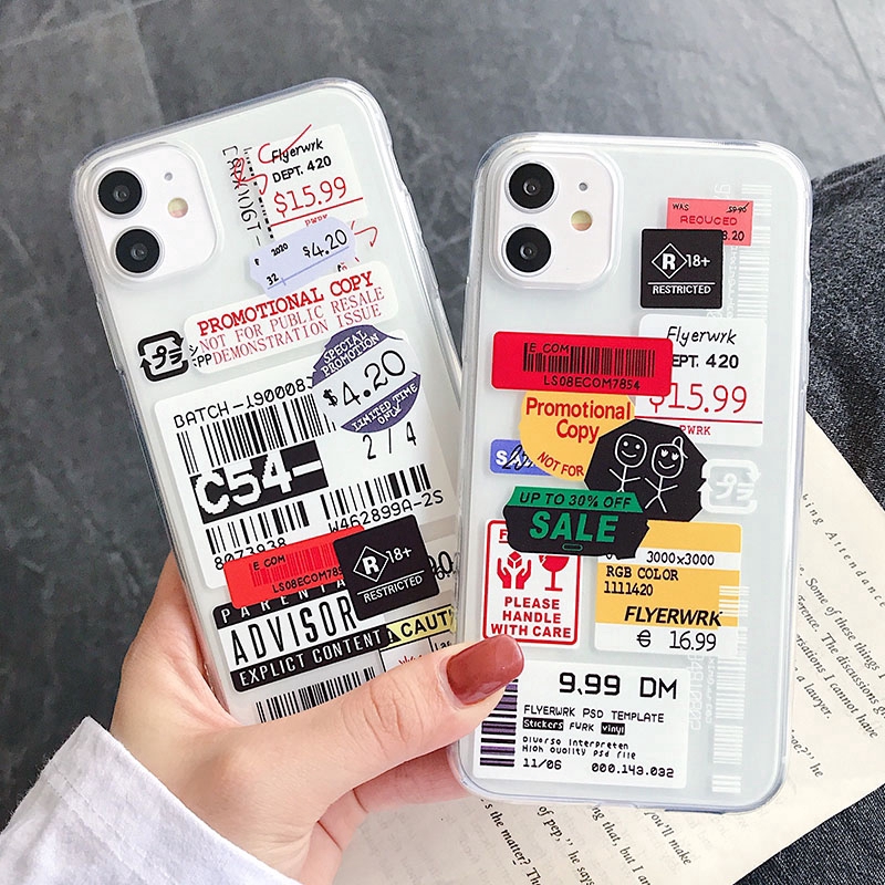 Label Casing Oppo A8 A31 X30 Pro A3S A7 A5 A9 2020 F9 F11 K3 K1 A57 A59 A73 A79 A83 A1 R15X R11S R17 Reno Phone Case Cover