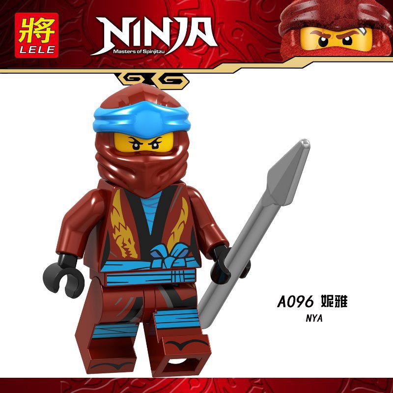 Minifigures Ninjago Các Nhân Vật Kai Lloyd Zane Jay Cold Mẫu Ra Mới Nhất Lele A090 A097